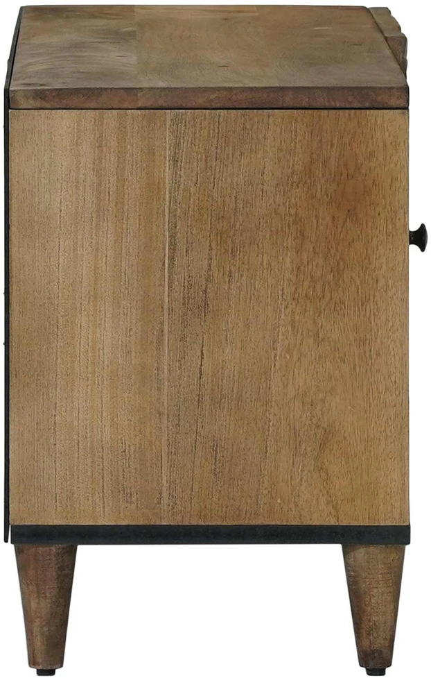 Televizoriaus spintelė Ruda 80 x 33 x 46 cm Kietas mango medis