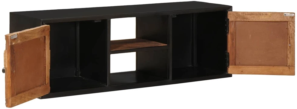 Televizoriaus spintelė su lentyna su saugykla 105 x 30 x 35 cm