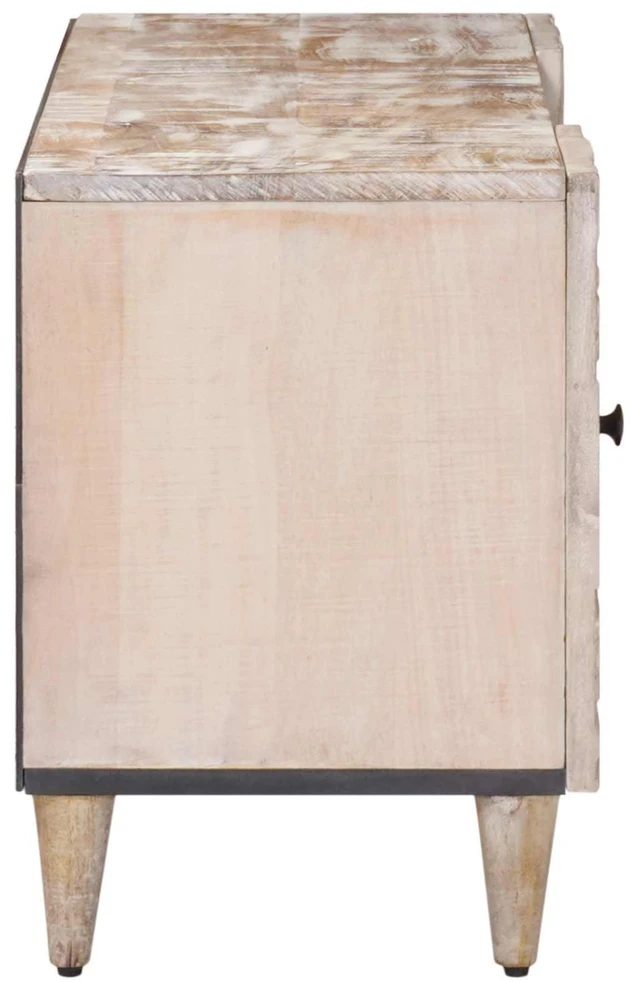 Televizoriaus spintelė Balta 105 x 33,5 x 46 cm