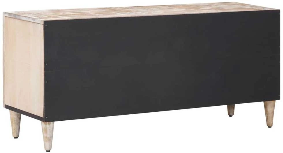 Televizoriaus spintelė Balta 105 x 33,5 x 46 cm