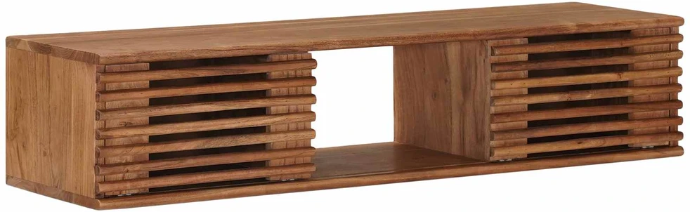 Televizoriaus spintelė su saugykla Natūrali 105 x 30 x 22,5 cm