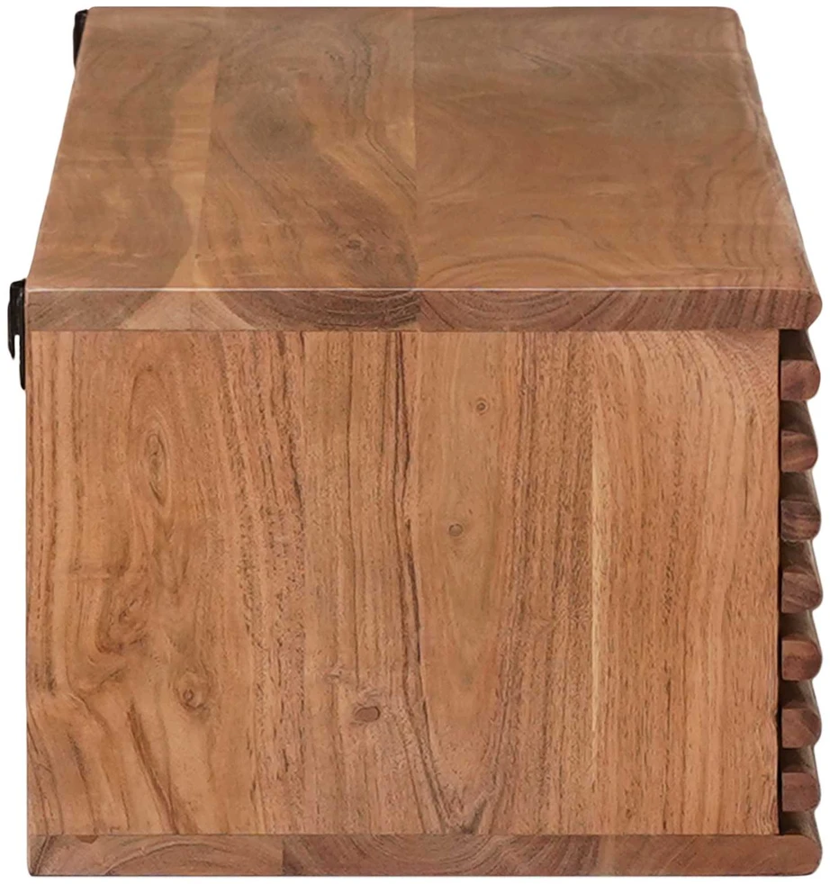 Televizoriaus spintelė su saugykla Natūrali 105 x 30 x 22,5 cm