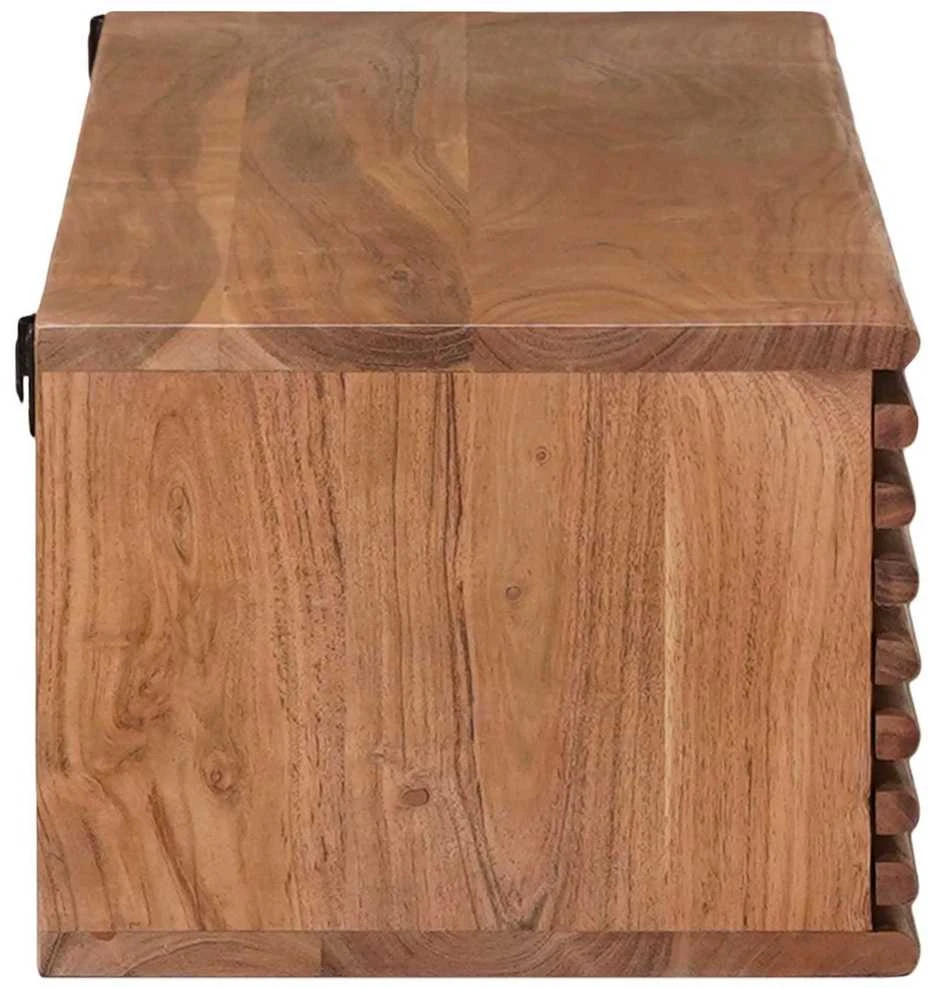 Televizoriaus spintelė su saugykla Natūrali 105 x 30 x 22,5 cm