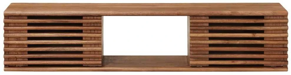 Televizoriaus spintelė su saugykla Natūrali 105 x 30 x 22,5 cm