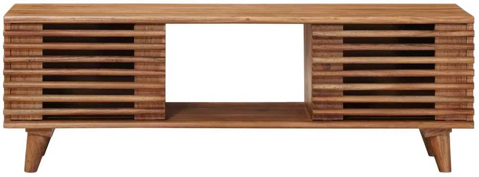 Televizoriaus spintelė su saugykla Natūrali 105 x 30 x 35 cm