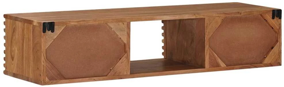 Televizoriaus spintelė su saugykla Natūrali 105 x 30 x 22,5 cm