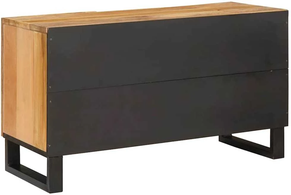 Televizoriaus spintelė Ruda 80 x 33 x 46 cm Kietas mango medis