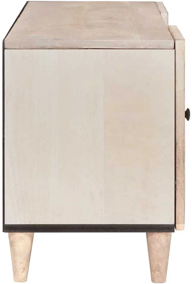 TV vienetai su stalčių Balta 105 x 33 x 46 cm Apdirbta mediena