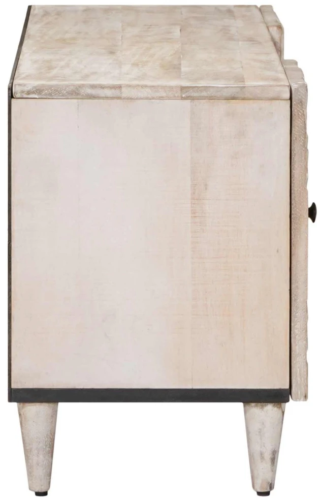 Televizoriaus spintelė Balta 105 x 33,5 x 46 cm