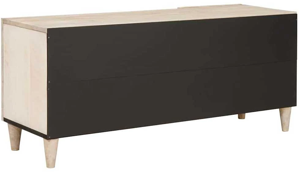 TV vienetai su stalčių Balta 105 x 33 x 46 cm Apdirbta mediena