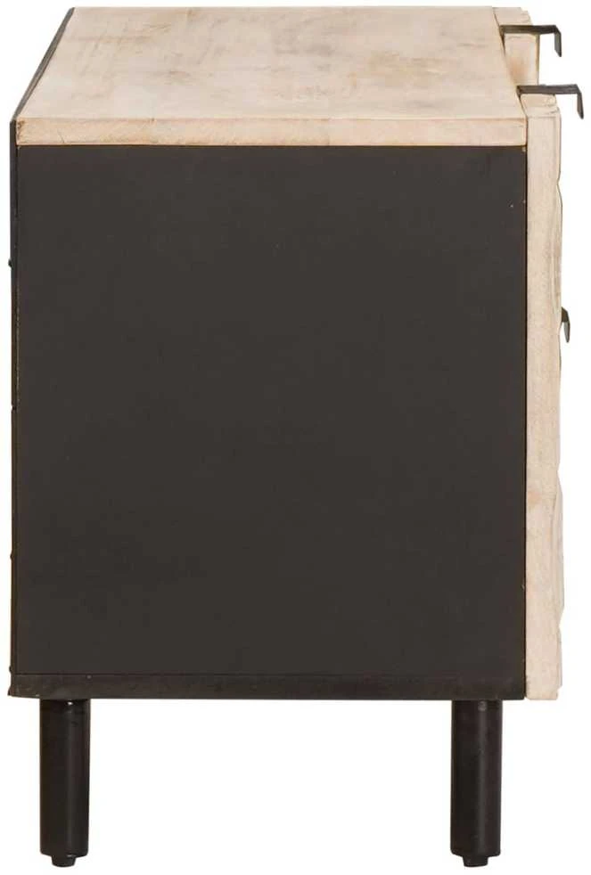 Televizoriaus spintelė Baltos skalbimo apdaila 105 x 33 x 46 cm