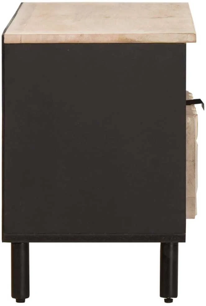 Televizoriaus spintelė Baltos skalbimo apdaila 80 x 33 x 46 cm