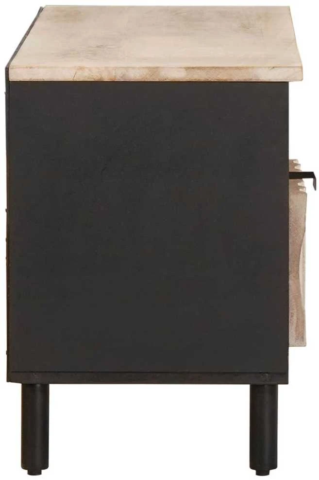 Televizoriaus spintelė Baltos skalbimo apdaila 100 x 33 x 46 cm