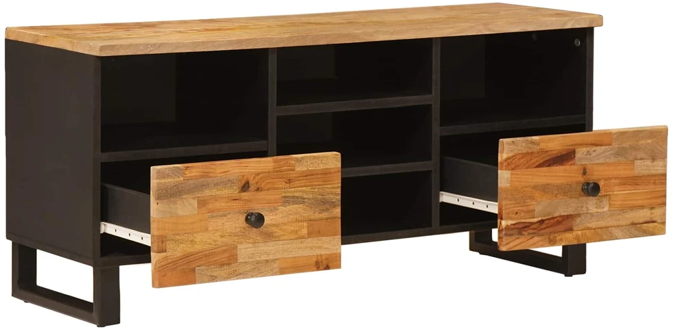 Televizoriaus spintelė su stalčių Corona Ruda 100 x 33 x 46 cm