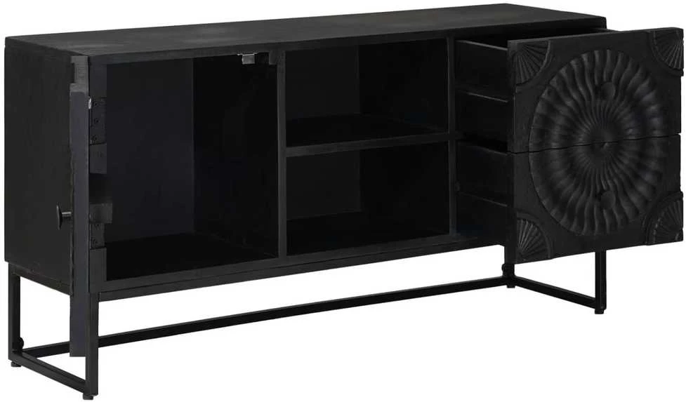 Televizoriaus spintelė Juodas 105 x 30 x 54 cm