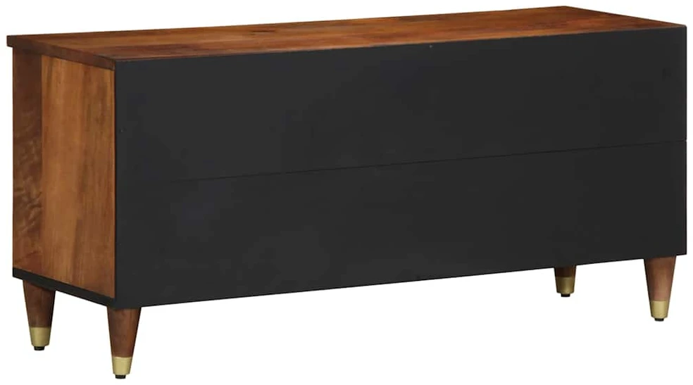 Televizoriaus spintelė su stalčių Medus ruda 100 x 33 x 46 cm
