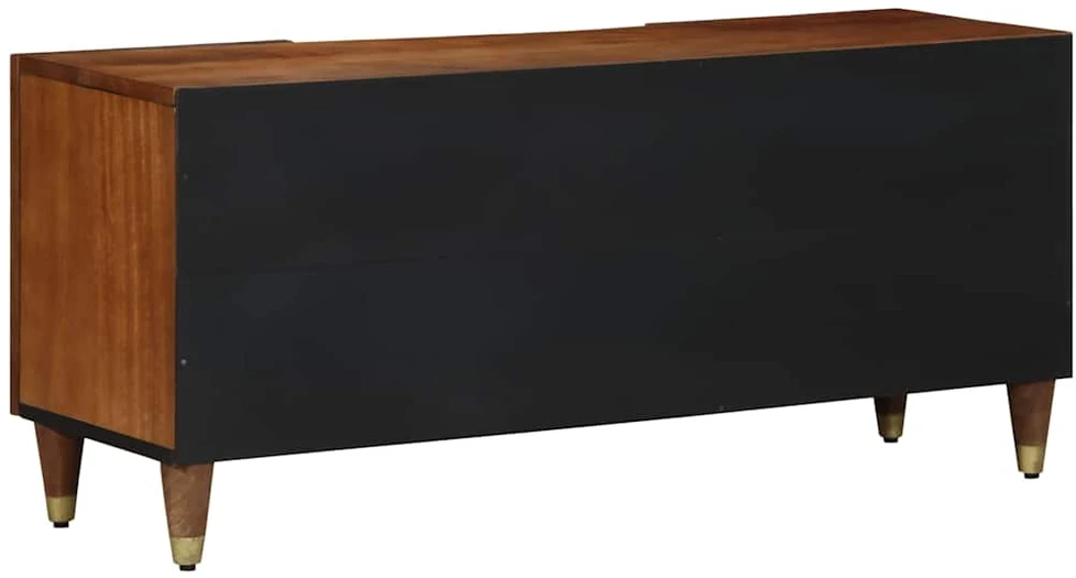 Televizoriaus spintelė su stalčių Medus ruda 105 x 33 x 46 cm