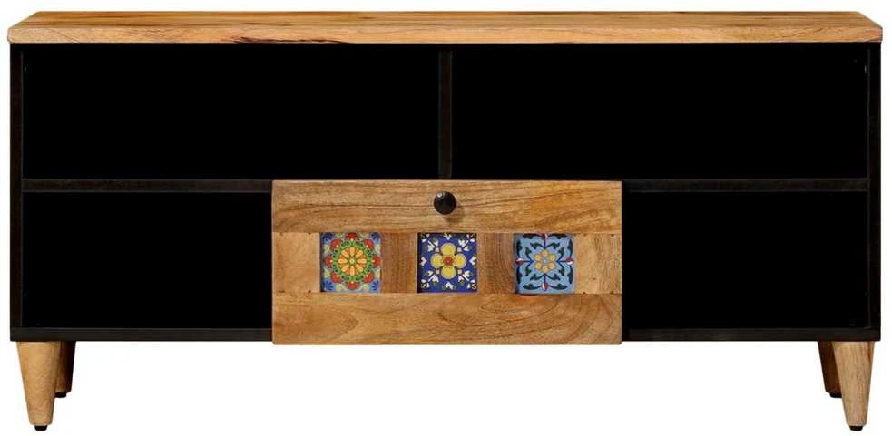 Televizoriaus spintelė su stalčių Natūrali 100 x 33 x 46 cm