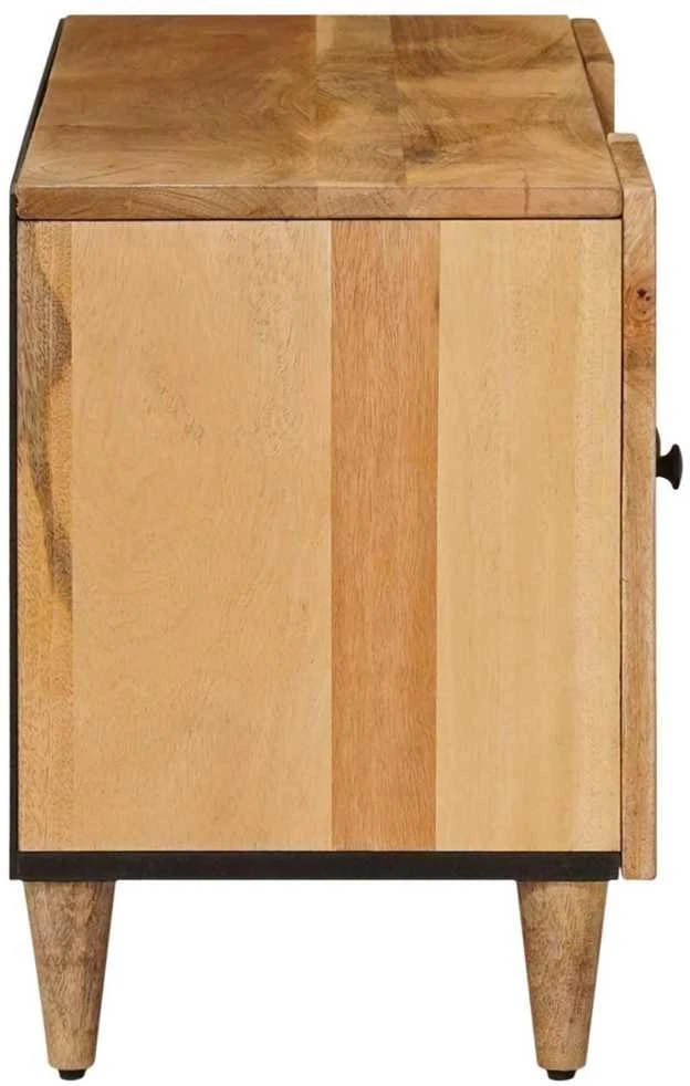 Televizoriaus spintelė su stalčių Natūrali 105 x 33,5 x 46 cm