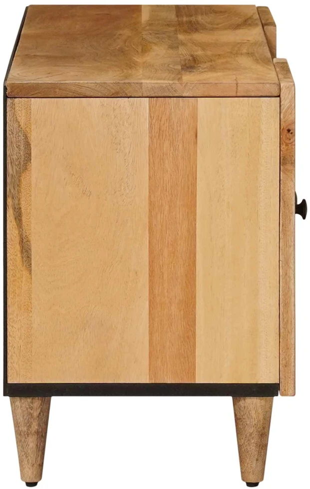 Televizoriaus spintelė su stalčių Natūrali 105 x 33,5 x 46 cm