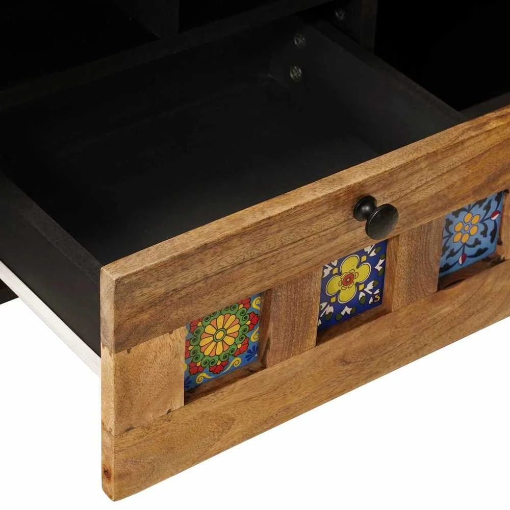 Televizoriaus spintelė su stalčių Natūrali 100 x 33 x 46 cm