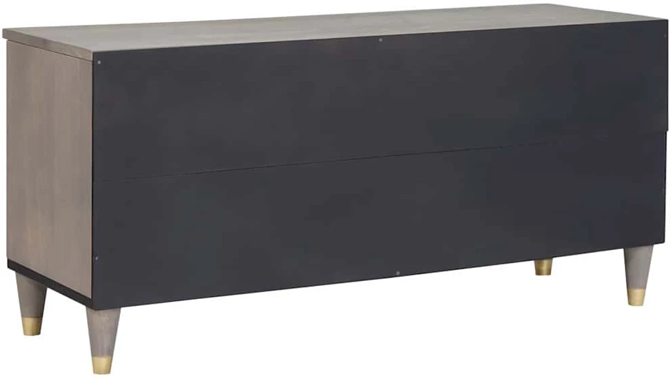 Televizoriaus spintelė su stalčių Pilka 100 x 33 x 46 cm