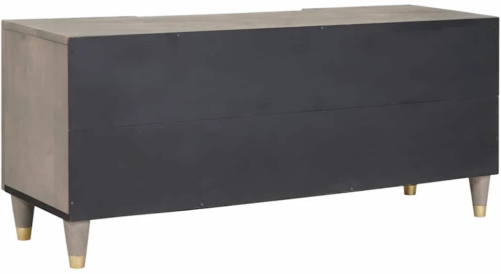 Televizoriaus spintelė su stalčių Pilka 105 x 33 x 46 cm