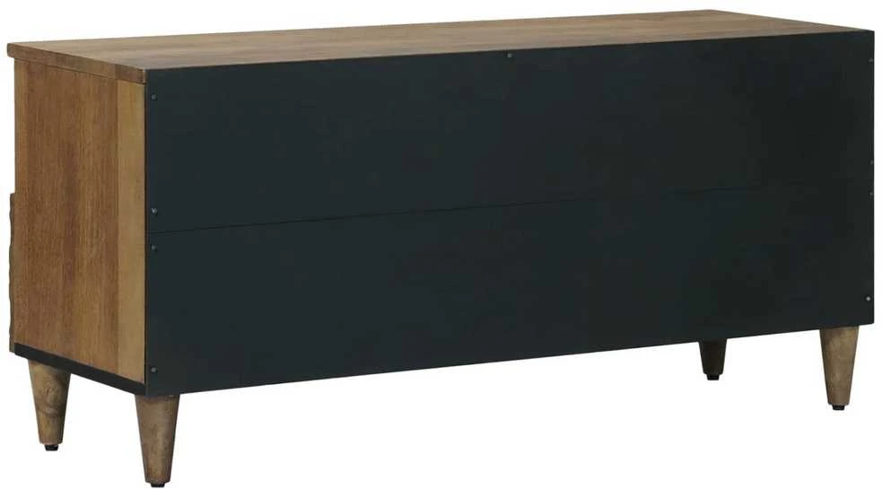 Televizoriaus spintelė su stalčių Ruda 100 x 33,5 x 46 cm