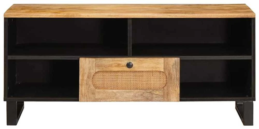 Televizoriaus spintelė Ruda 100 x 33 x 46 cm Kietas mango medis
