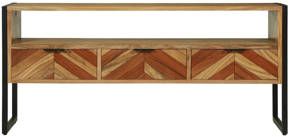 Televizoriaus spintelė su stalčių Ruda 100 x 35 x 50 cm