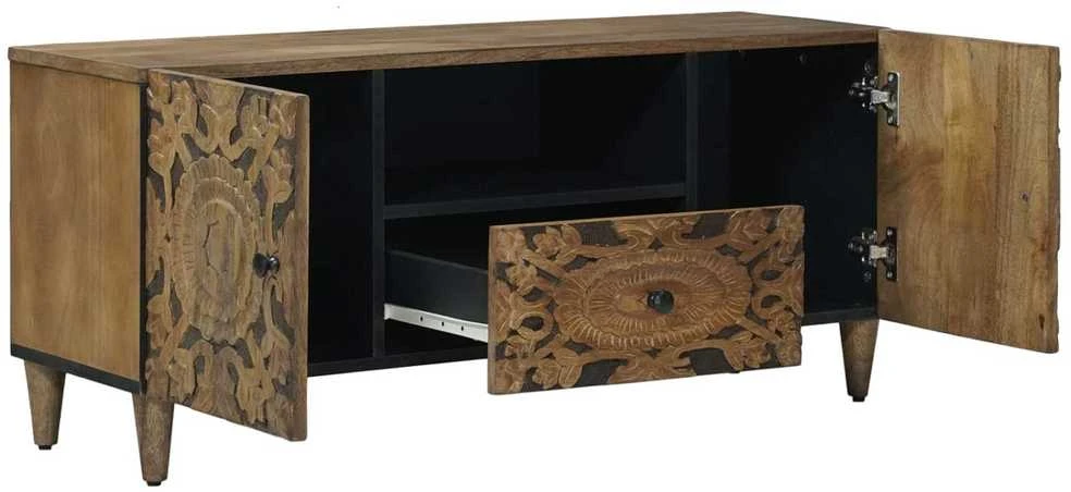 Televizoriaus spintelė Ruda 105 x 33,5 x 46 cm
