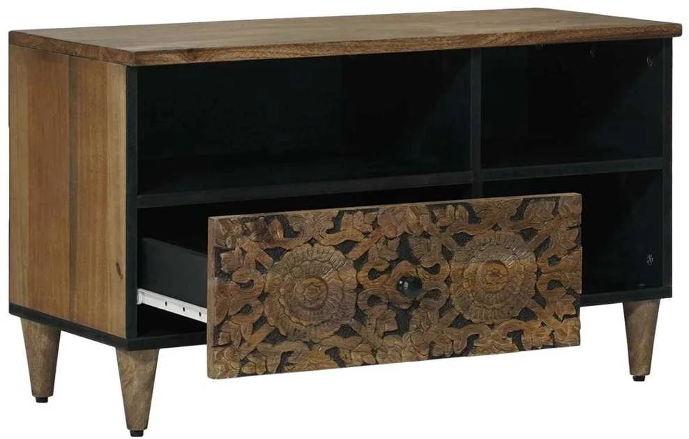 Televizoriaus spintelė Ruda 80 x 33,5 x 46 cm