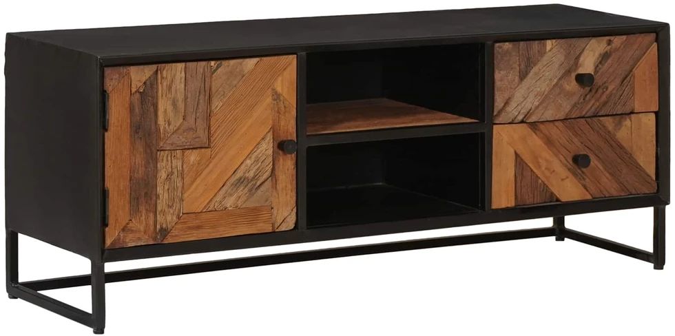 Televizoriaus spintelė su stalčių su saugykla 105 x 30 x 40 cm