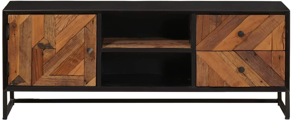 Televizoriaus spintelė su stalčių su saugykla 105 x 30 x 40 cm