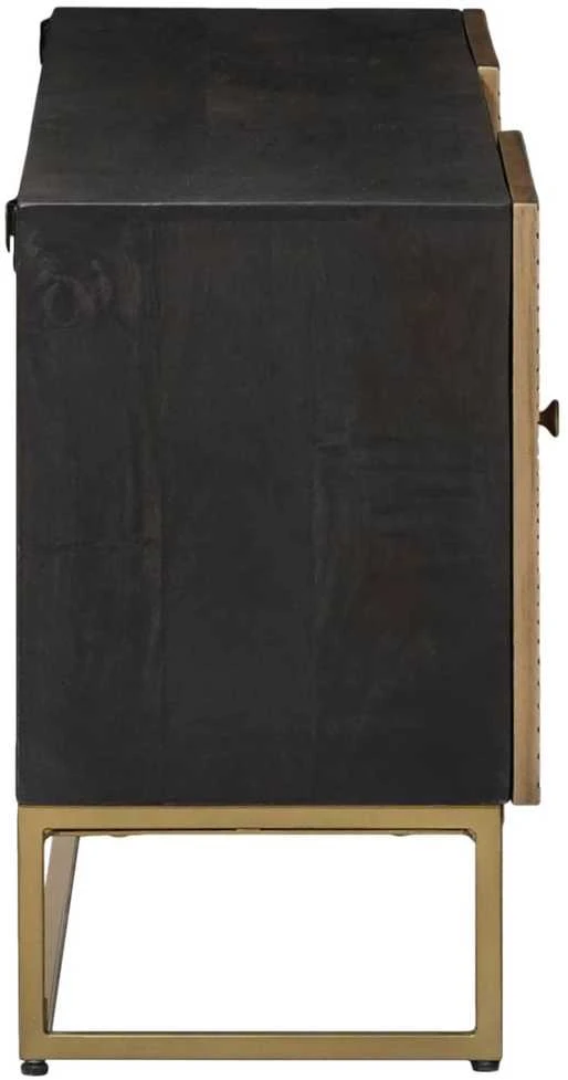 Televizoriaus spintelė su stalčių Žalvaris 105 x 30 x 50 cm