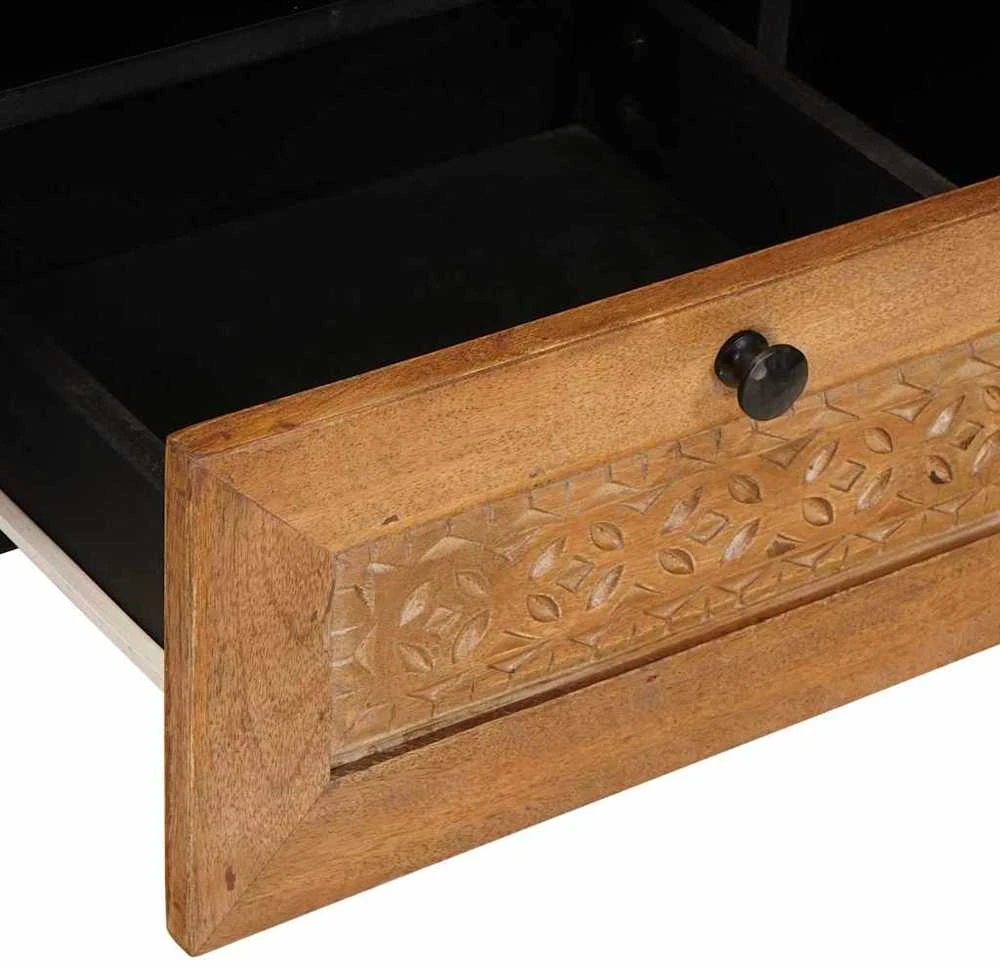 Televizoriaus spintelė 100 x 33 x 46 cm Kietas mango medis