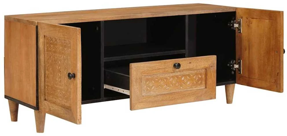 TV vienetai Šviesiai rudas 105 x 33 x 46 cm Apdirbta mediena