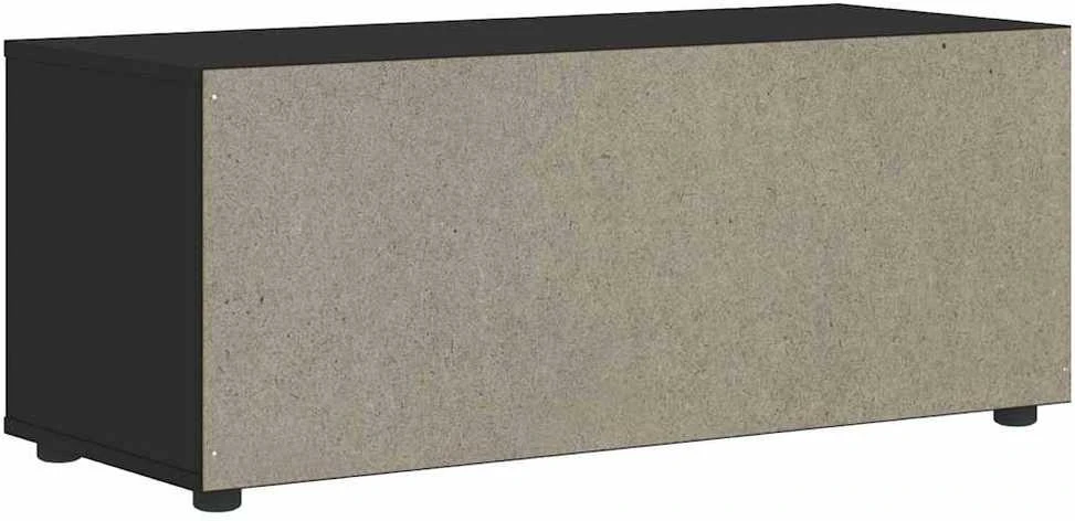 TV staliukas televizoriaus spintelė VISNES Juoda 100x40x38 cm