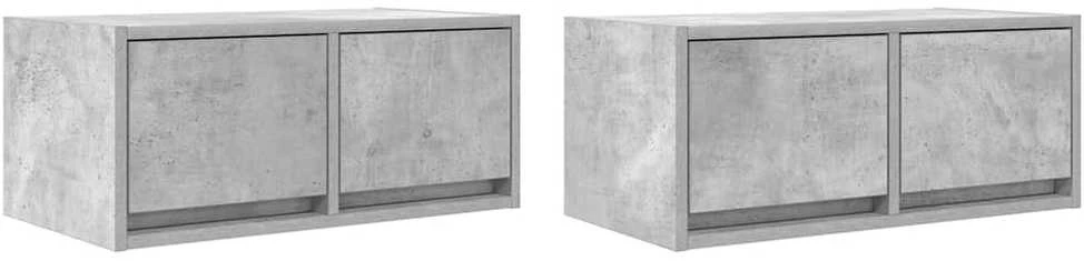 TV staliukas Televizoriaus spintelės, 2vnt., 60x31x25,5 cm, mediena