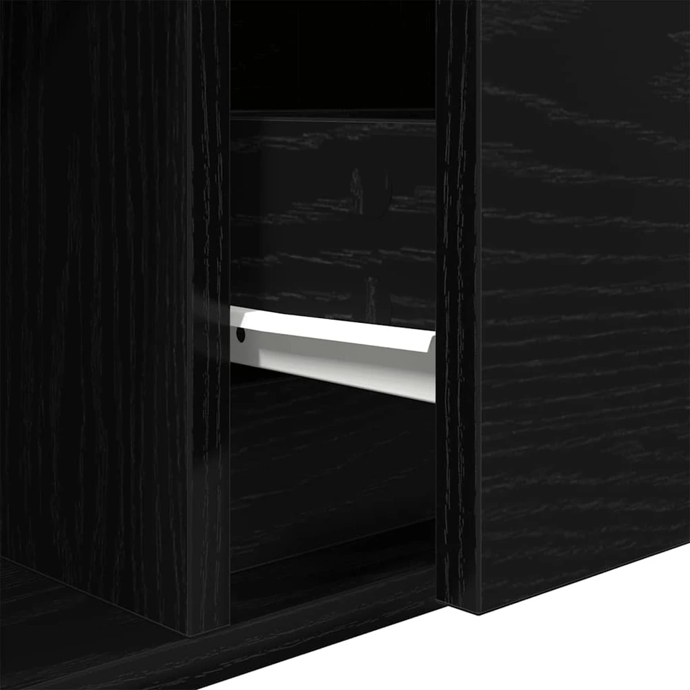 TV staliukas Televizoriaus spintelės, 2vnt., 80x31x25,5 cm, mediena