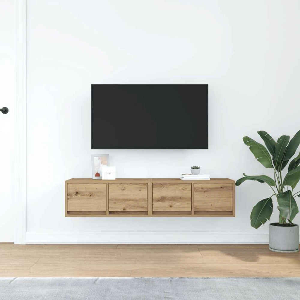 TV staliukas Televizoriaus spintelės, 2vnt., artisano, 60x31x25,5cm, mediena