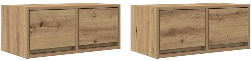 TV staliukas Televizoriaus spintelės, 2vnt., artisano, 60x31x25,5cm, mediena