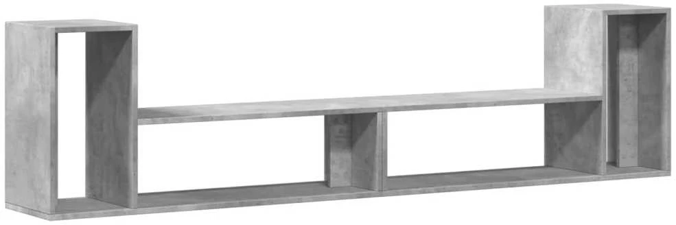 TV staliukas Televizoriaus spintelės, 2vnt., betono pilkos, 100x30x50cm, MDP