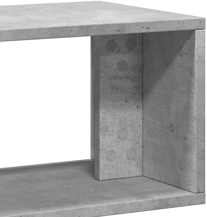 TV staliukas Televizoriaus spintelės, 2vnt., betono pilkos, 100x30x50cm, MDP