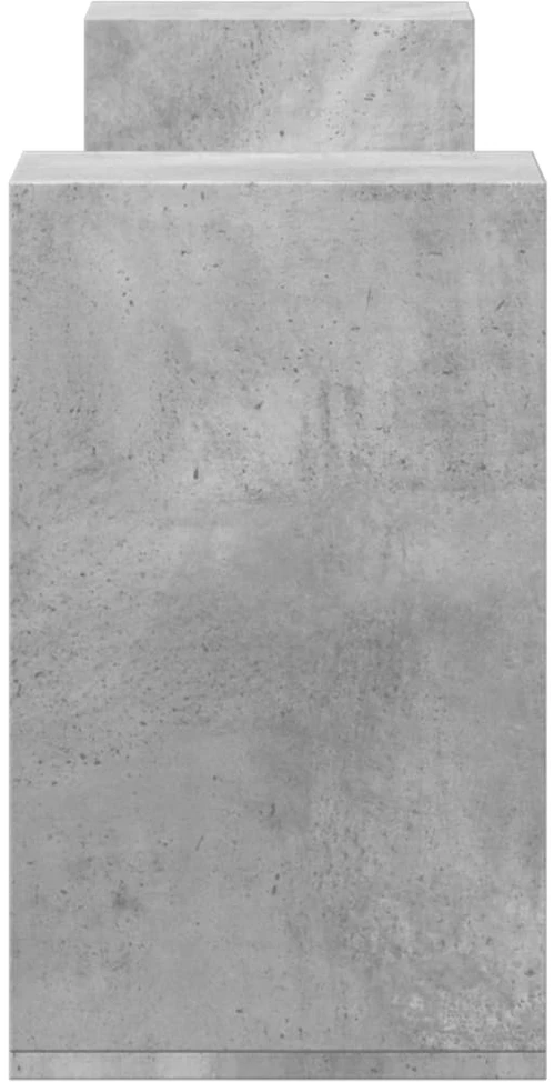 TV staliukas Televizoriaus spintelės, 2vnt., betono pilkos, 100x30x50cm, MDP