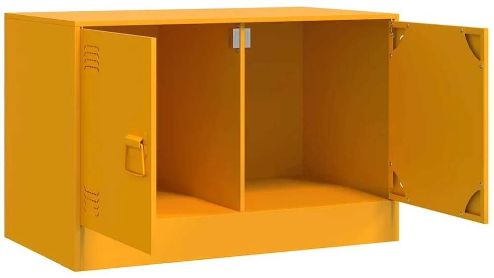 TV staliukas Televizoriaus spintelės, 2vnt., garstyčių, 67x39x44cm, plienas