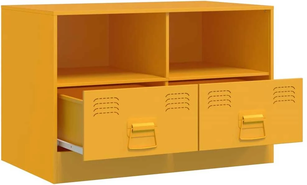 TV staliukas Televizoriaus spintelės, 2vnt., garstyčių, 67x39x44cm, plienas