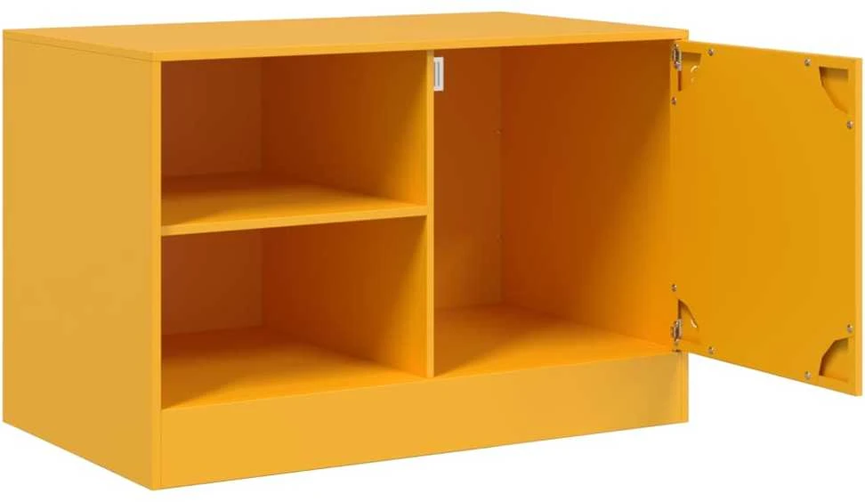 TV staliukas Televizoriaus spintelės, 2vnt., garstyčių, 67x39x44cm, plienas
