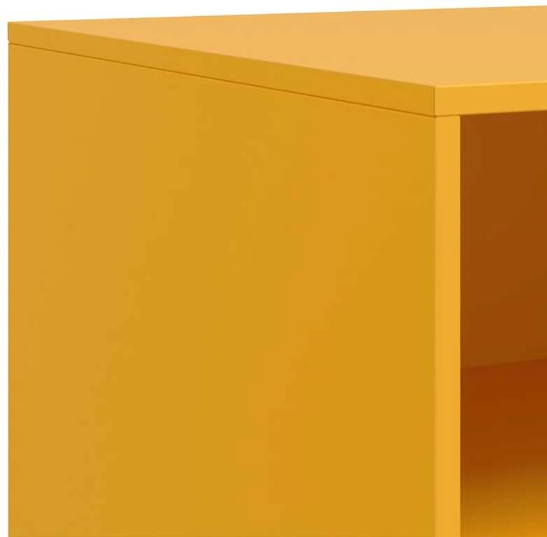 TV staliukas Televizoriaus spintelės, 2vnt., garstyčių, 67x39x44cm, plienas