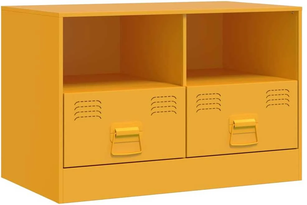 TV staliukas Televizoriaus spintelės, 2vnt., garstyčių, 67x39x44cm, plienas